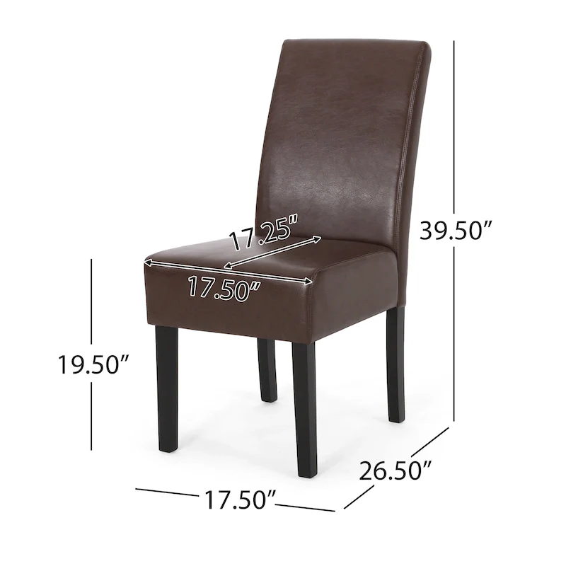 Patterned Upholstered Dining Chairs (Set of 4)