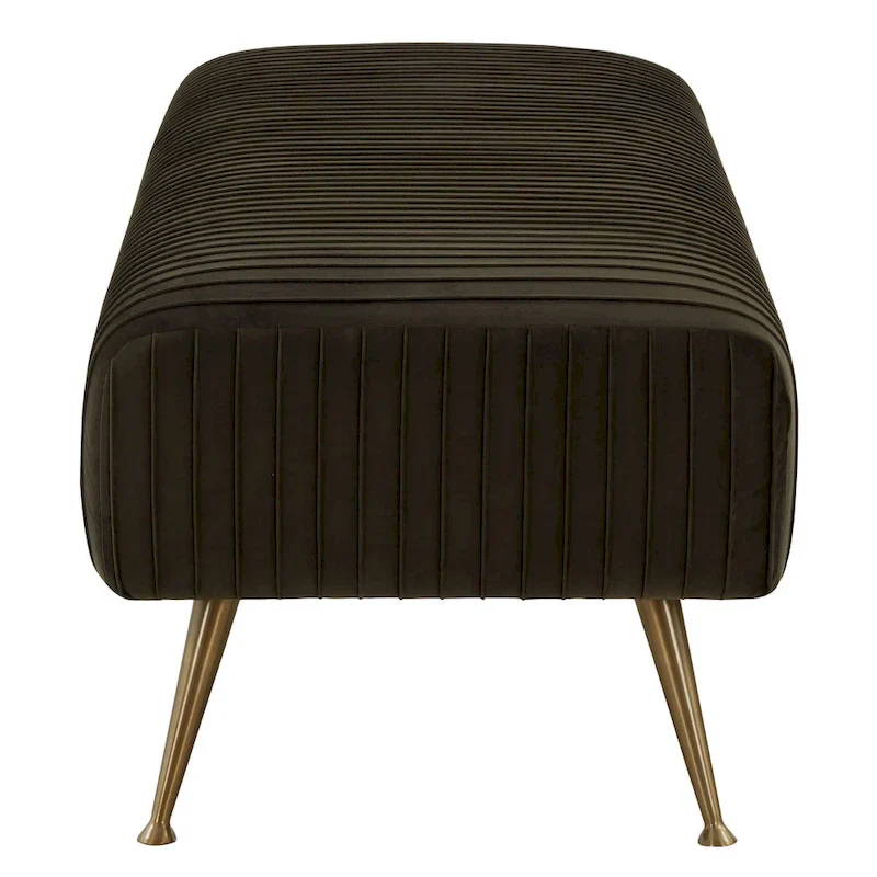 Contemporary Velvet Bench 60
