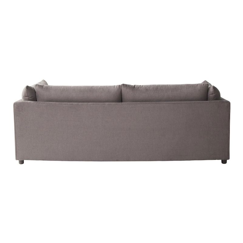 Roundhill Furniture Enda Pillow Back Fabric 3-Piece Sofa and Cuddler Chair Set