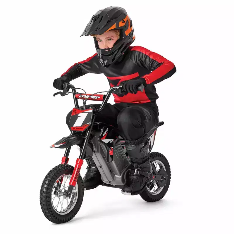 Hyper HPR350 Dirt Bike 24 Volt Electric Motorcycle for Kids' - Exclusive Red/Black