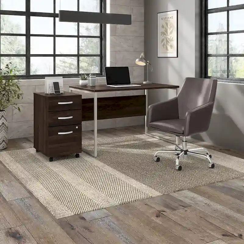 Hybrid 3 Drawer Mobile File Cabinet by Bush Business Furniture