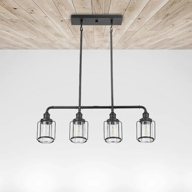 Prominence Home Lincoln Woods, Pendant Light, One Light, Pendant - Matte Black