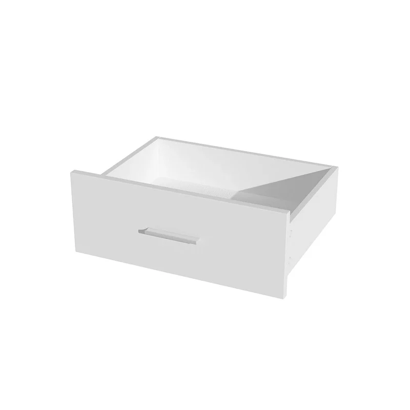 White Single-Person LED-Lit Full-Length Mirror Dressing Cabinet
