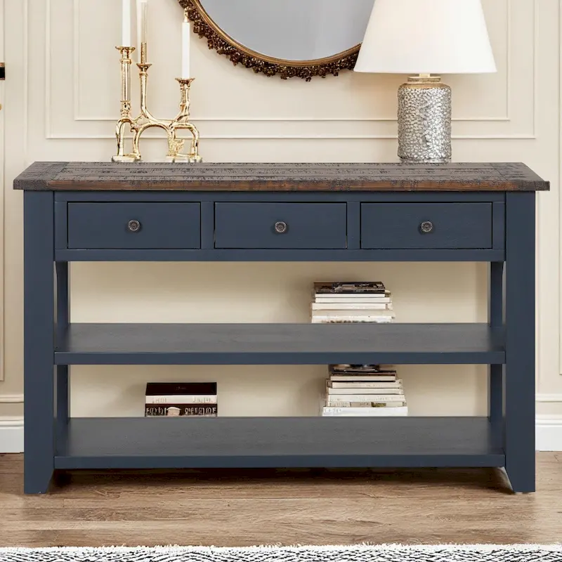 Modern Solid Wood Sofa Table