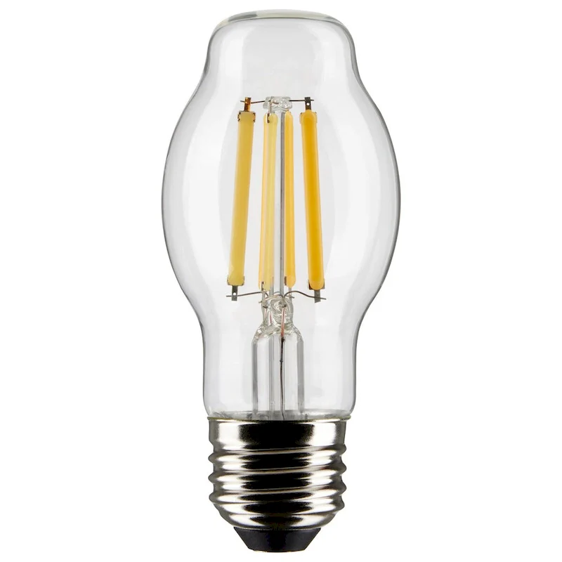 8 Watt BT15 LED - Clear - Medium base - 90 CRI - 2700K - 120 Volt