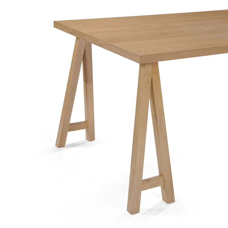 Walnut A-Frame Dining Table Mid-Century Modern