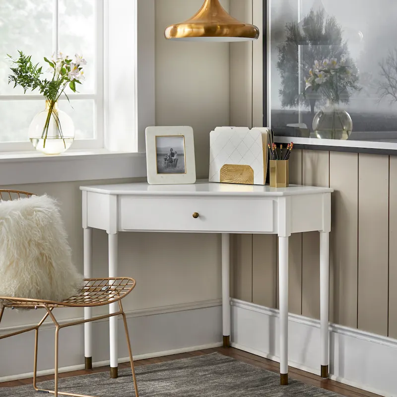 Mid-Century Corner Desk
