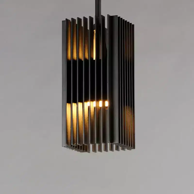 ET2 Lighting Rampart 2 - Light Pendant in Black