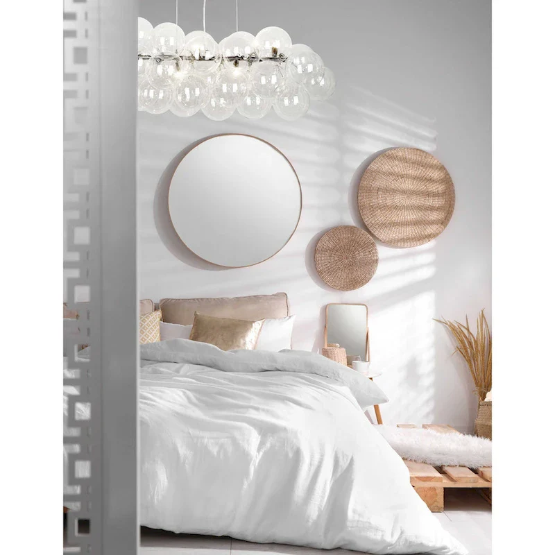 10LT Horiz. Pendant, PC w/ Clear Glass