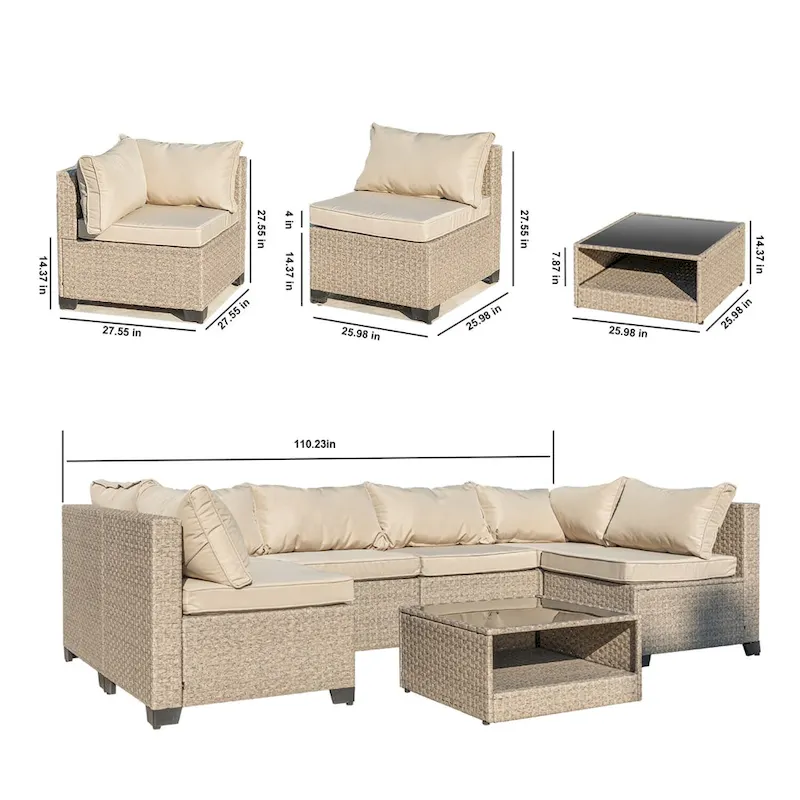 9-Piece Patio Furniture Set