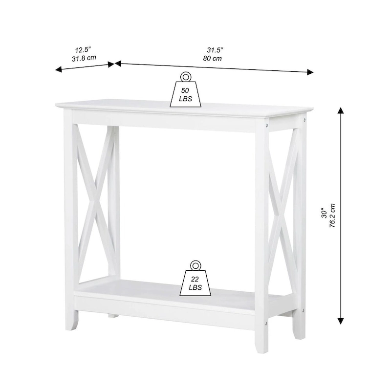 Saint Birch Lambert Modern Farmhouse Console Table
