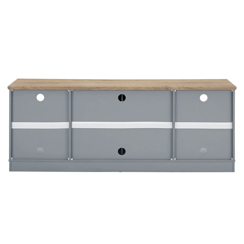 Modern Farmhouse TV Media Stand,Large Home Entertainment Console