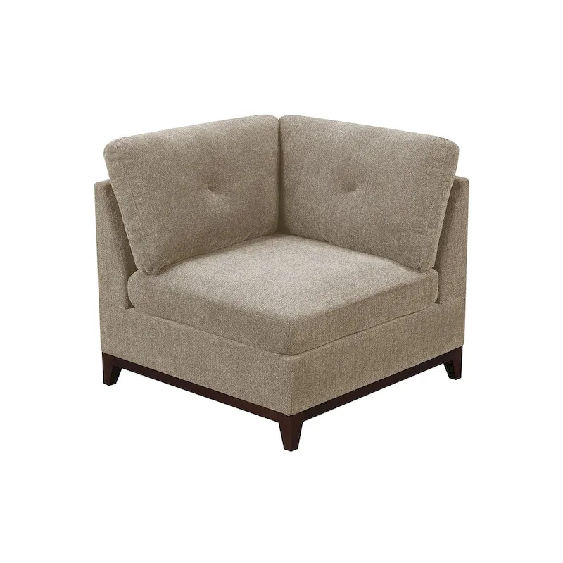 Camel Chenille Sectional Modular