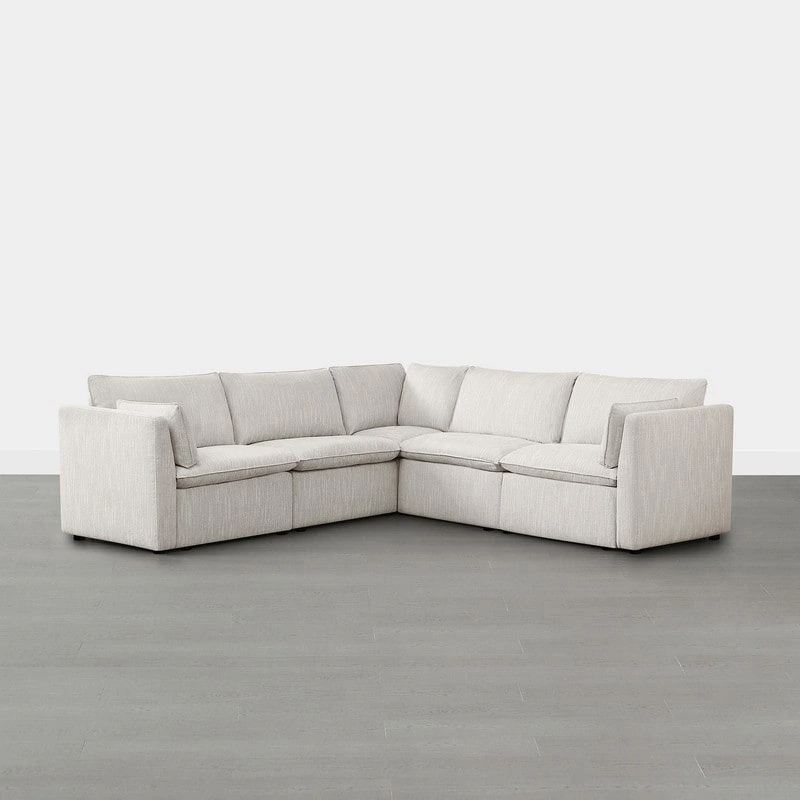 Cypress V-shape Sectional Couches Modular Sofa