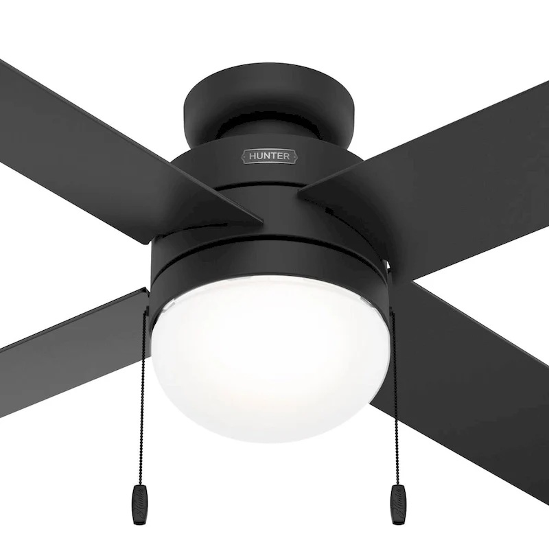 Hunter 52  Timpani Ceiling Fan w/ LED Light, Pull Chain