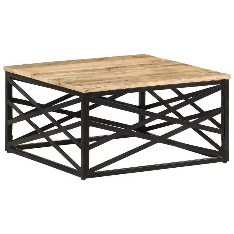 vidaXL Coffee Table End Table Sofa Table Living Room Furniture Solid Wood