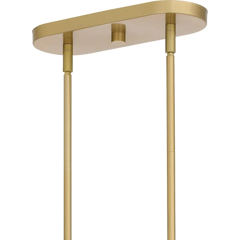 Apelle 5-Light Aged Brass Island Light