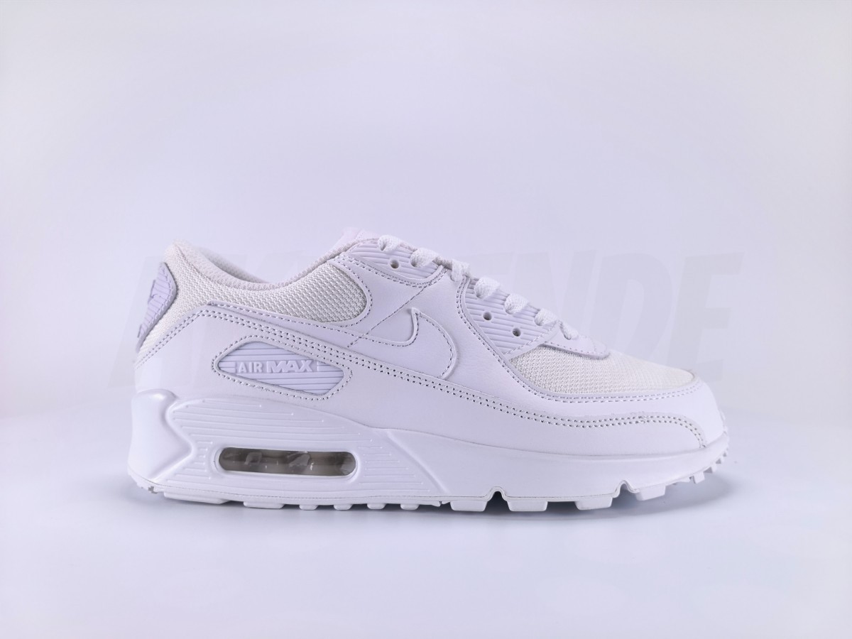 Nike Air Max 90 Recraft Triple White - Aktrende