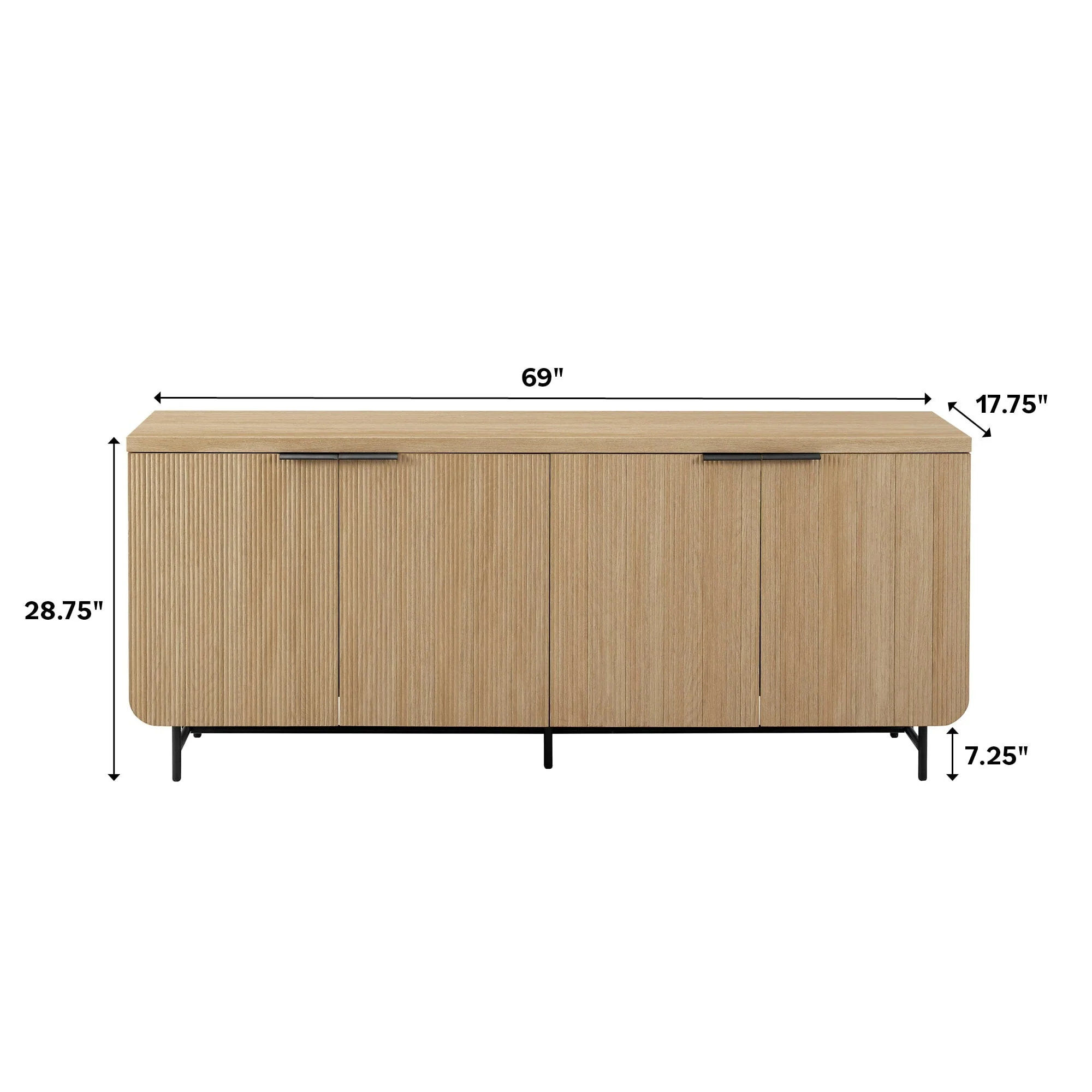 Reema Scandinavian Sideboard & TV Stand