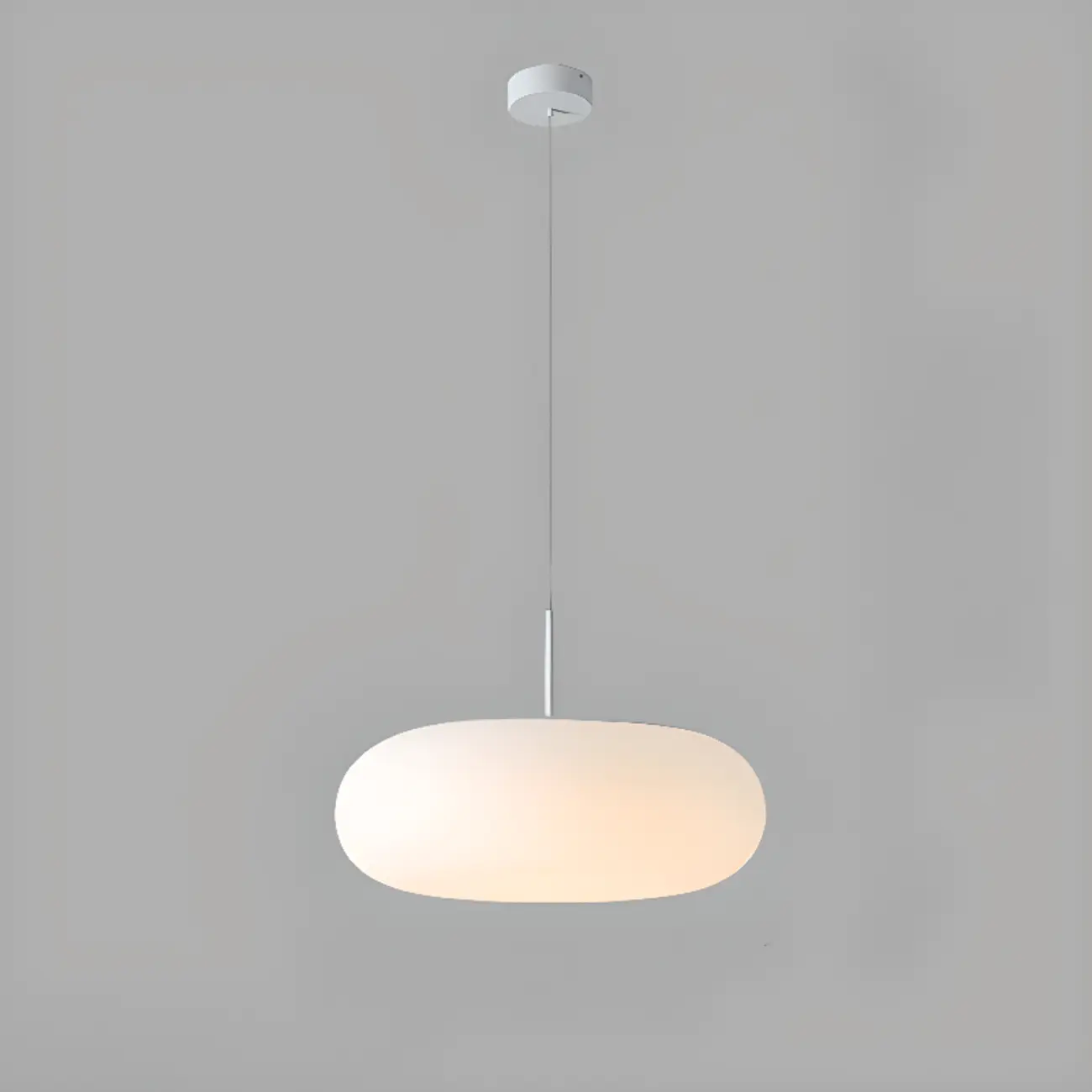 Modern Adjustable White Kitchen Pendant Light 3 Dimming LED