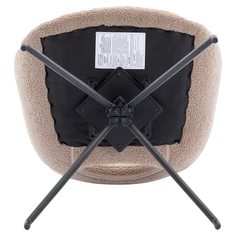 Swivel Dining Accent Chairs Set of 2 - N/A