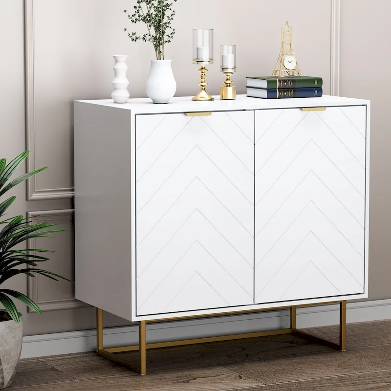 Sideboard Buffet Cabinet with Adjustable Shelf