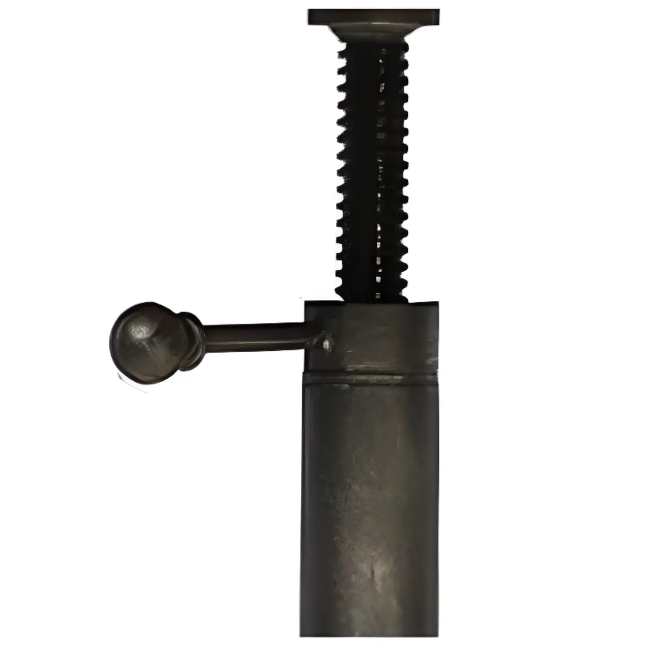 Retro Industrial Circular Adjustable Bar Table