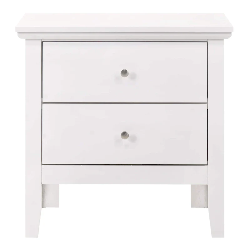 Primo 2-Drawer Nightstand (24 in. H x 19 in. W x 15.5 in. D)