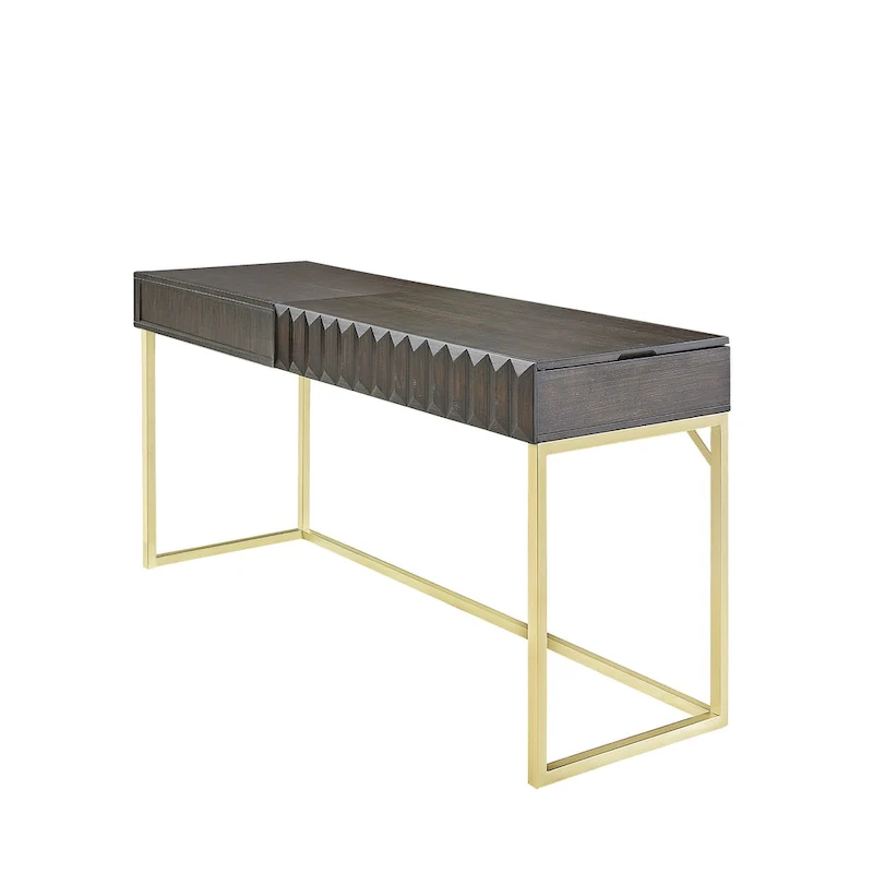 Bird Modern 57-inch Metal Lift-top Standing Desk by Furniture of America