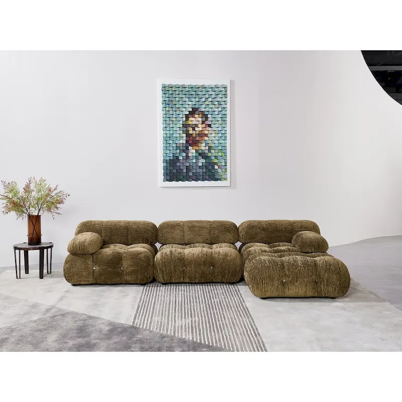 Daimion 4 Pieces Upholstered Sectional