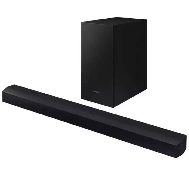 Refurbished: Samsung 2.1Ch 210W Soundbar with Wireless Sub - Black HW-C43M - Manufacturer Refurbished