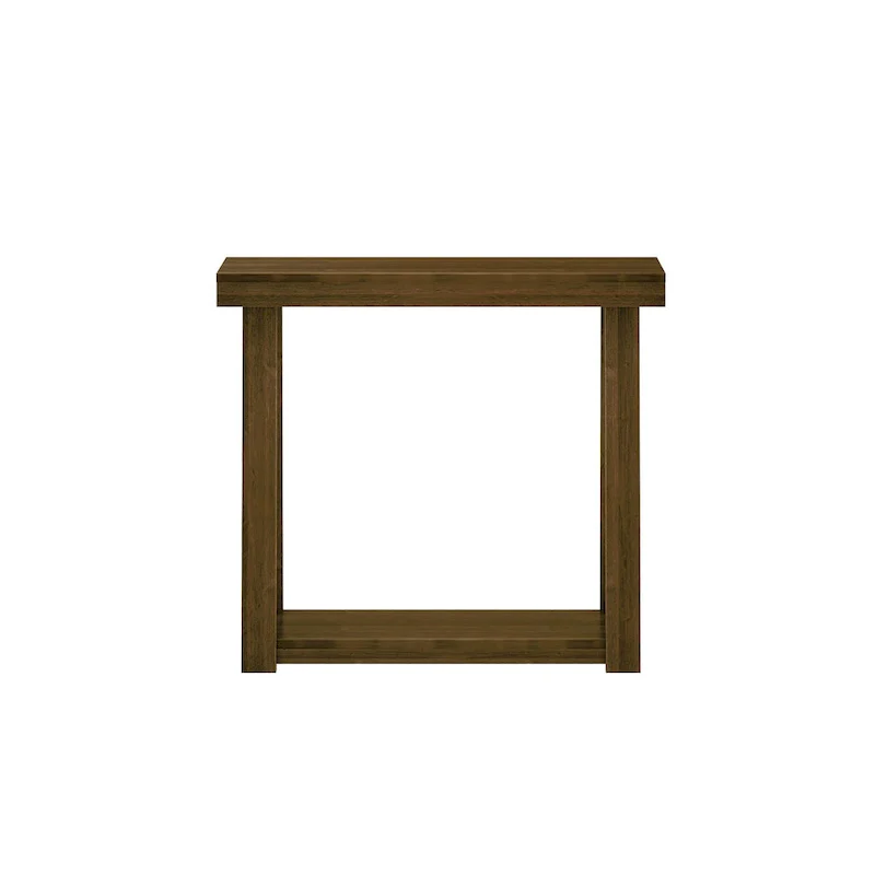 Plank and Beam Classic Console Table with Shelf - 36