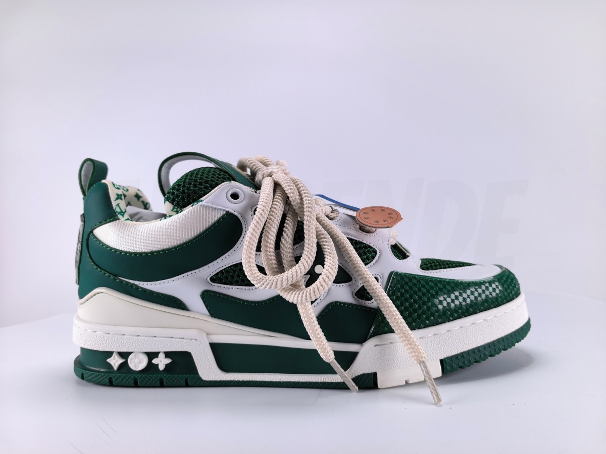 Louis Vuitton LV Skate Sneaker Green White - Aktrende