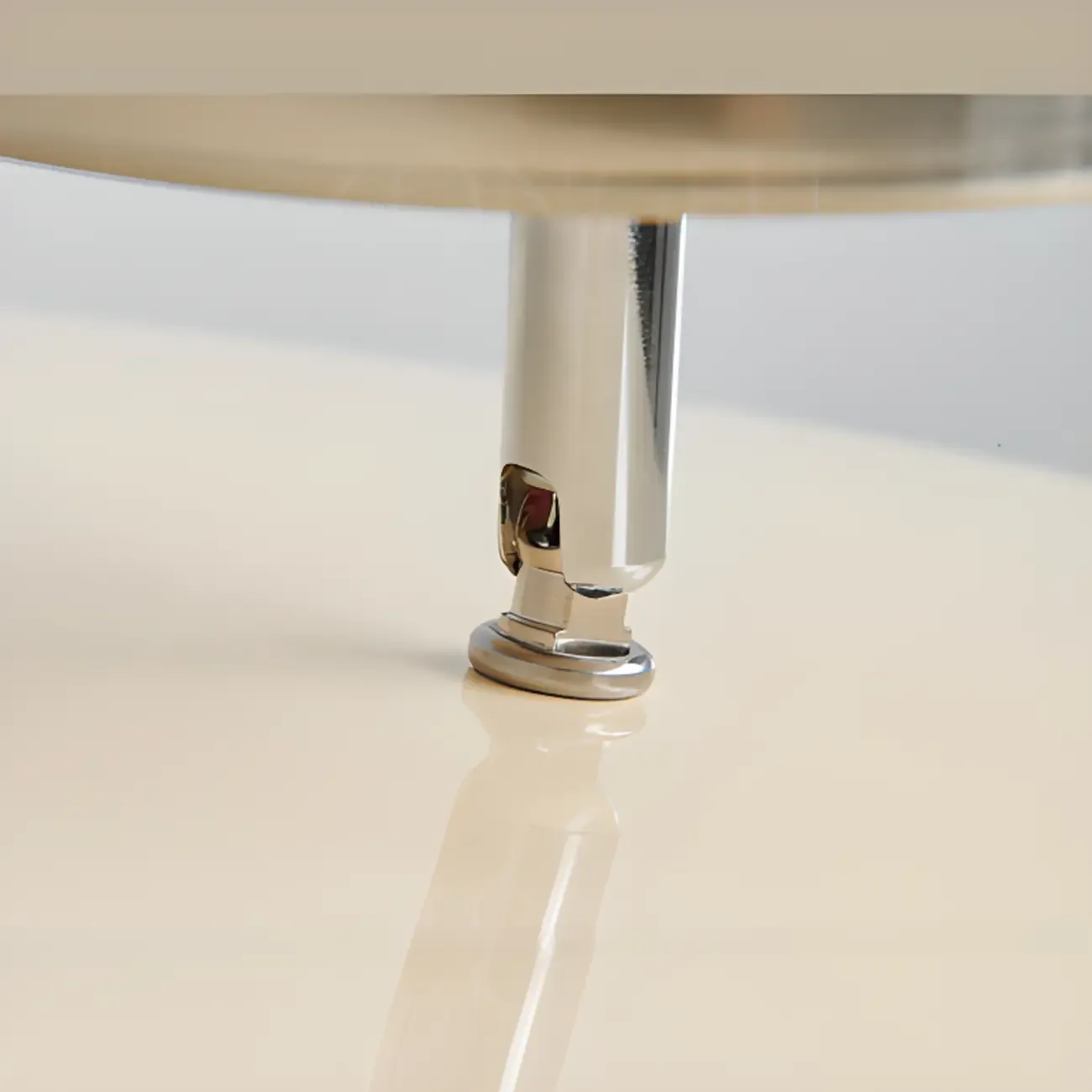 Modern Dimmable Circular LED Semi-Flush Ceiling Light