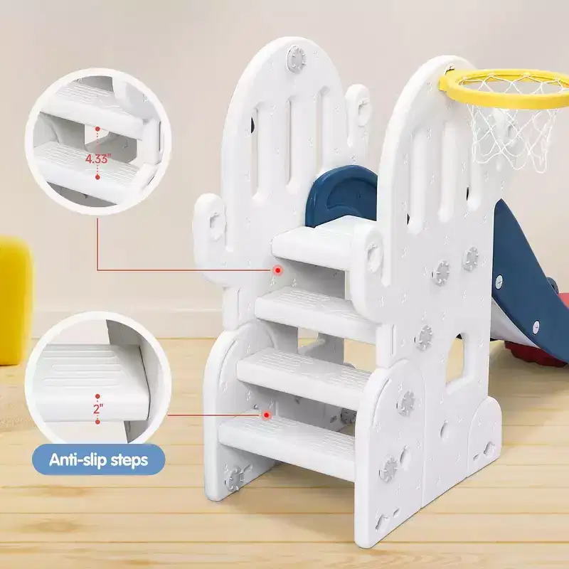 7 in 1 Toddler Slide and Swing Set