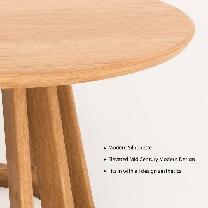 Small Round 39 Bistro Dining Table