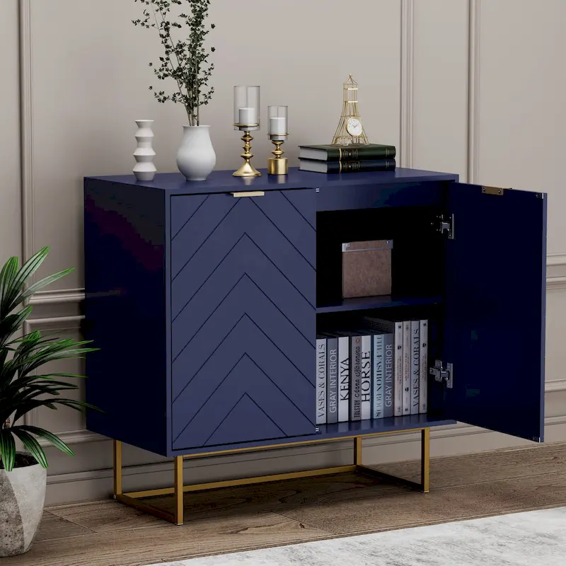 Sideboard Buffet Cabinet with Adjustable Shelf