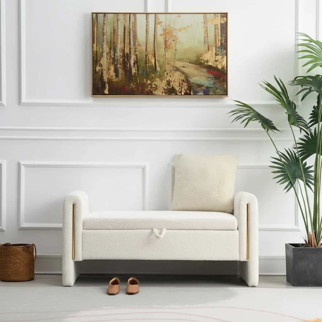 Modern Teddy Bed End Bench