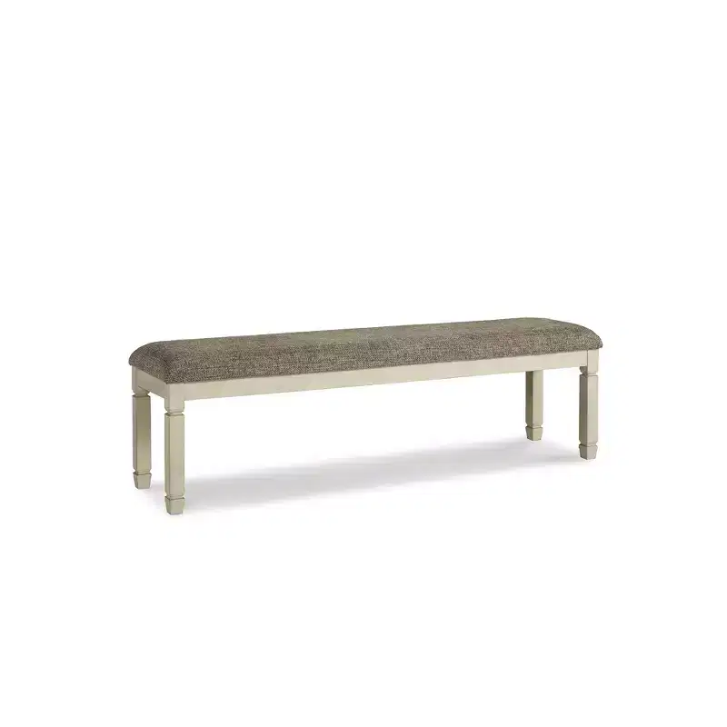 Signature Design by Ashley Casual Bolanburg 65 Dining Bench, Antique Cream/Brown