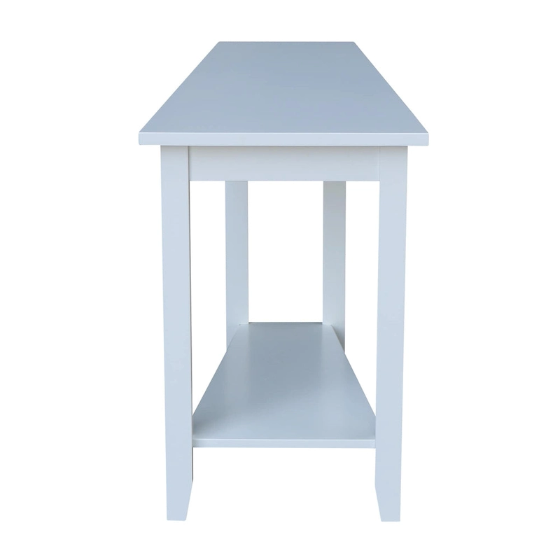 Keystone Solid Parawood Accent Table