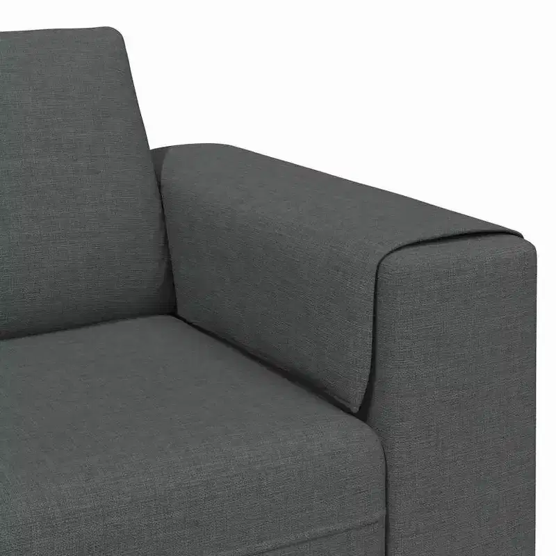 Sofa Set Dark gray fabric