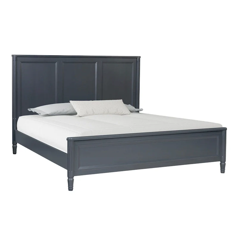 Furniture of America Arlena Classic Modern Solid Wood Panel Bed