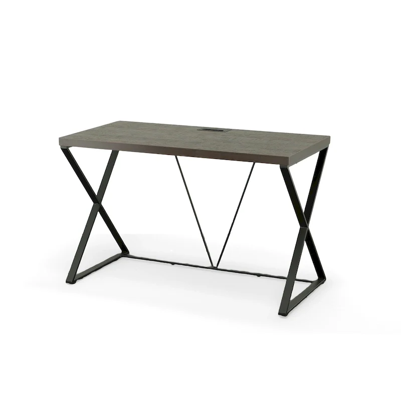 Carolina Living Kendall Computer Desk - Elm/Black