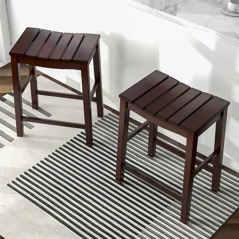 Farmhouse Counter Height Stool (Set of 2)