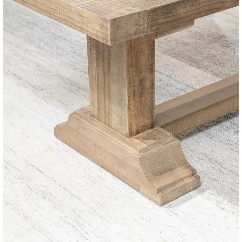 Dita Reclaimed Pine Wood Bench by Kosas Home