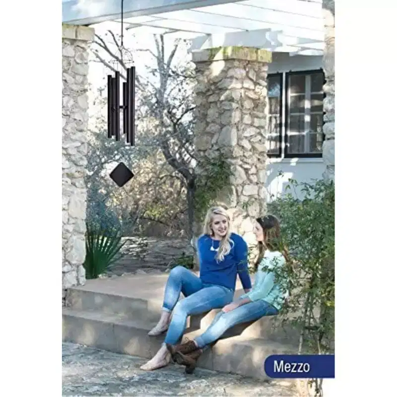 Music of the Spheres Pentatonic Mezzo, Small-Medium Handcrafted, Precision Tuned, Weather Resistant Unique Outdoor Wind Chime, 38