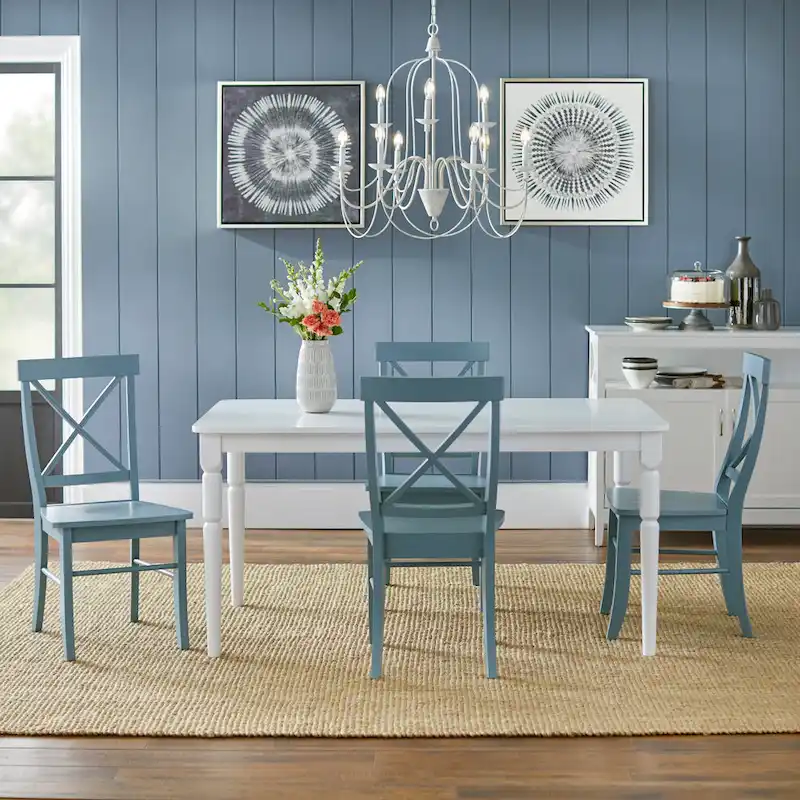 5-Piece Cross Back Dining Set