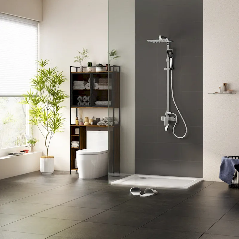 Over The Toilet Storage Shelf,Over-The-Toilet Organizer Rack,Bathroom