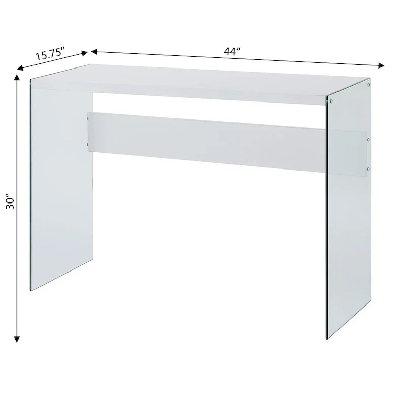 Glass Console Table/Desk
