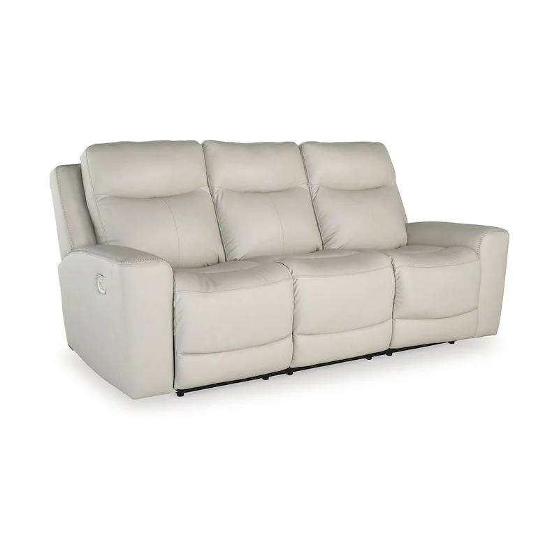 Signature Design by Ashley Mindanao Coconut Power Reclining Sofa - 89W x 42D x 43H
